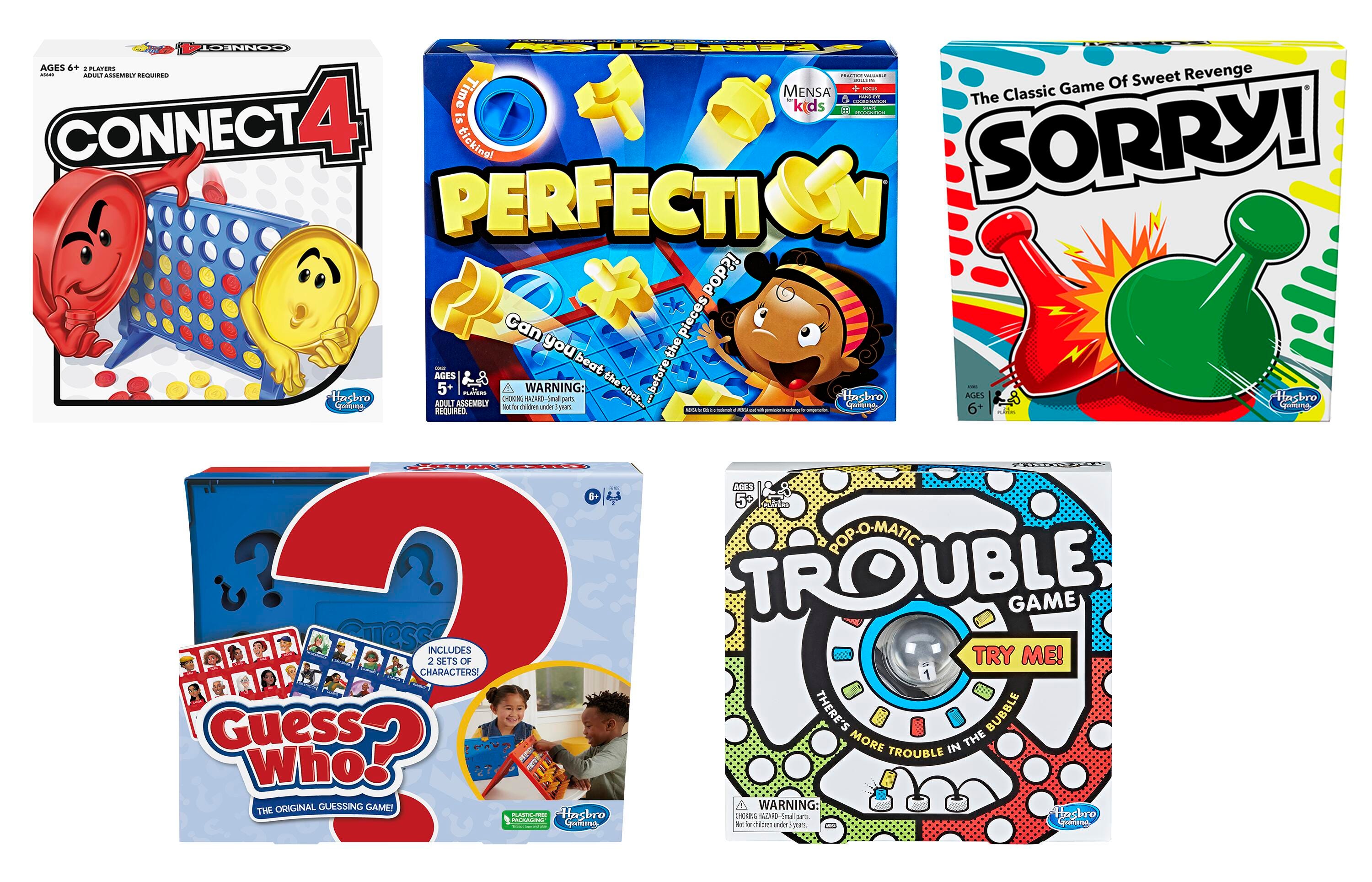 Hasbro Primary Favorite Games, Assorted, Set of 5, Item Number 2103442